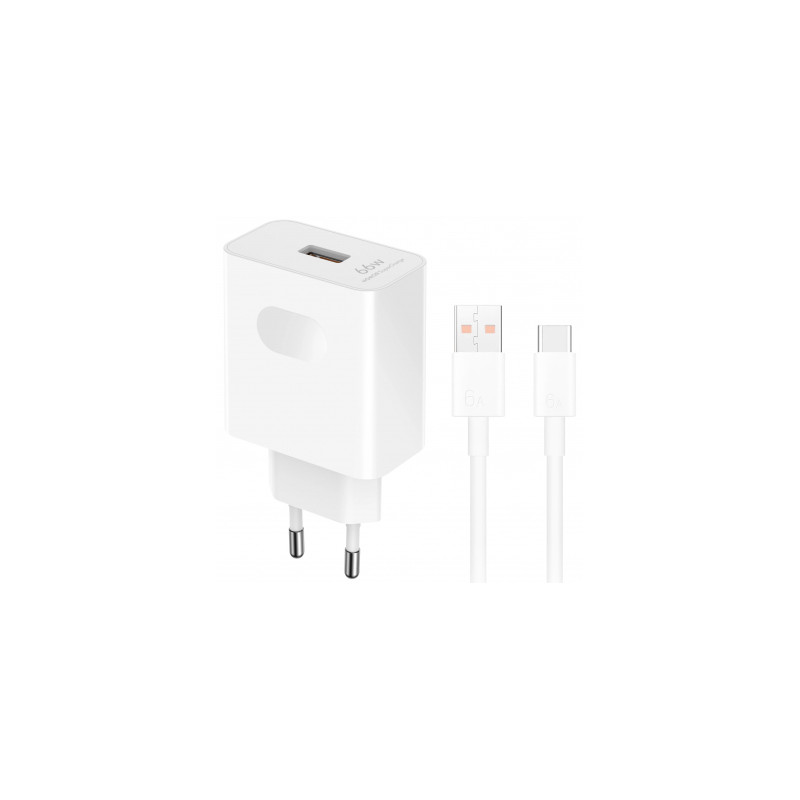 Honor HN-110600E00 66W - USB-A / C SuperCharge Power Adapter avec Cable